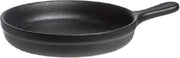 Fundido - Bord - Zwart - D21.5-30xh4cm - Keramiek - (set van 6)