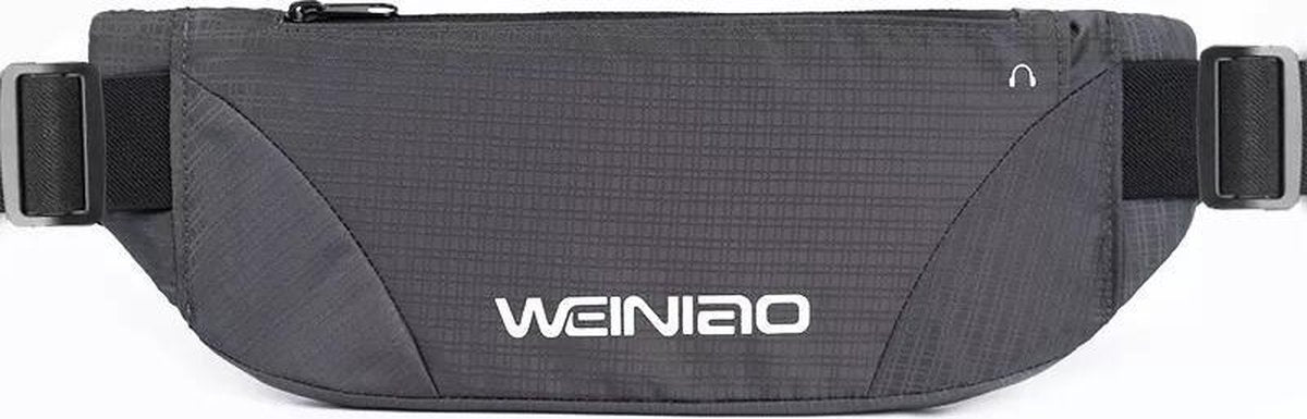 WEINIAO Heuptas - Running belt - Heuptasje - Hardloop - Sport heuptas - Unisex - Grijs