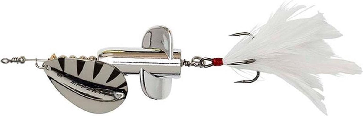 Dam Effzett Rattlin Spinner - Silver - Maat 6 - 25g - 13cm - Zilver