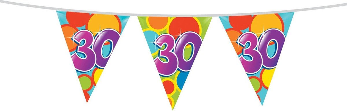 Vlaggenlijn 30 Jaar 10m