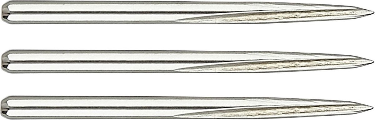Unicorn Volute Steeltip Dartpunten 36 Mm Zilver