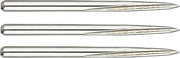 Unicorn Volute Steeltip Dartpunten 36 Mm Zilver