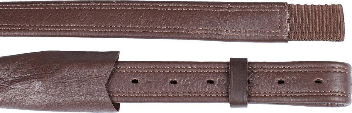 Horka Beugelriemen  Dressuur - Brown-silver - paard
