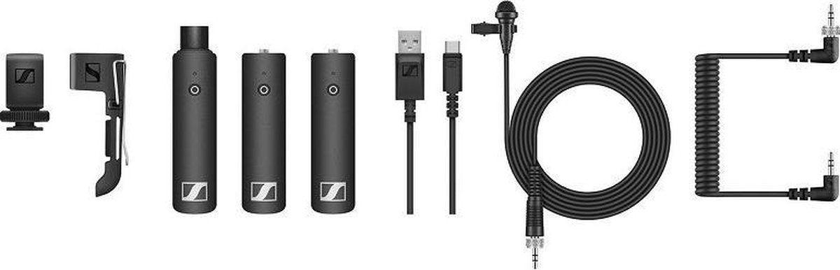 Sennheiser XSW-D PORTABLE ENG SET Dasspeld Draadloze microfoonset Zendmethode:Radiografisch