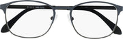 SILAC - GREY METAL - Leesbrillen voor Mannen - 7600  - Dioptrie +3.00