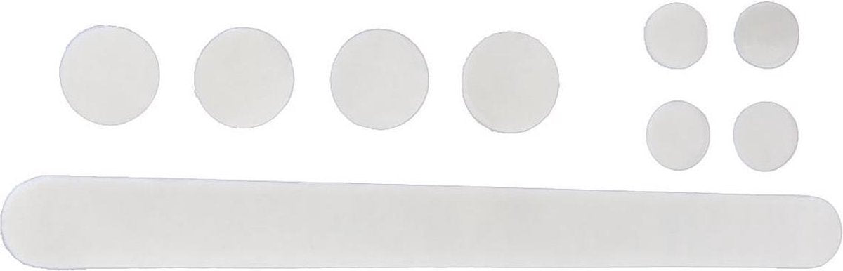 Frame-beschermstickerset 9-delig Transparant