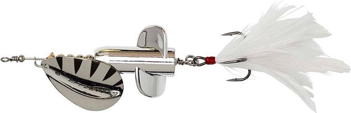 DAM Effzett Rattlin Spinner – 11 cm - zilver