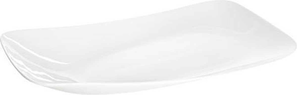 Futuro Wit Dinerbord - Plat - 38x20.4cm - Vierkant