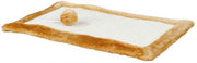 Trixie krabmat sisaltapijt / pluche naturel / bruin 55x35 cm