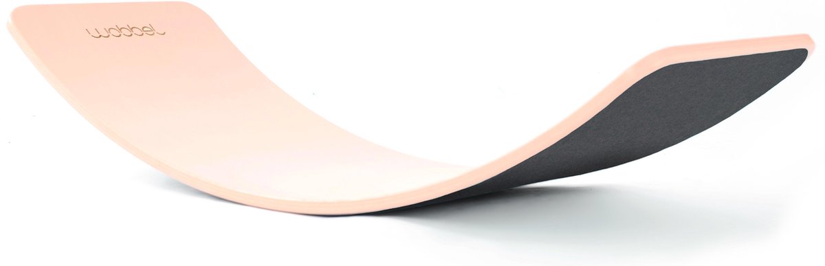Wobbel XL Original Blank Gelakt met Vilt -  Muis