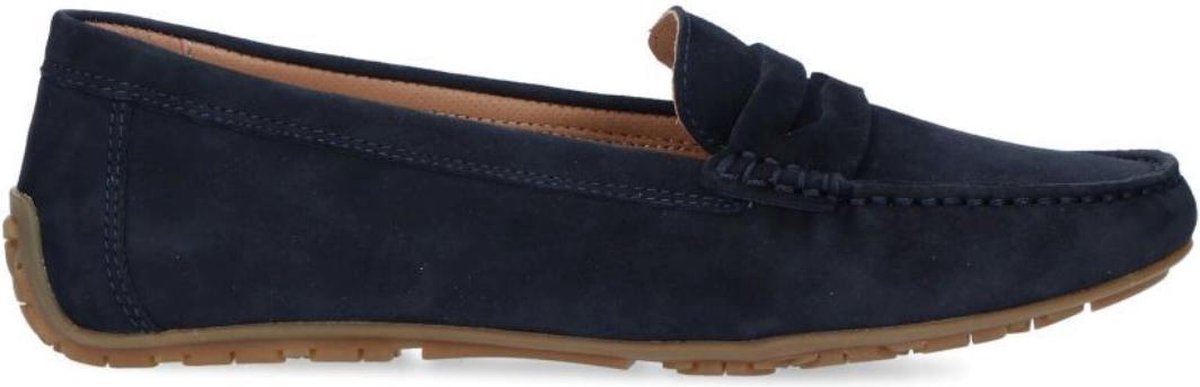 The FLEXX PENNY loafer NAVY suède maat 38
