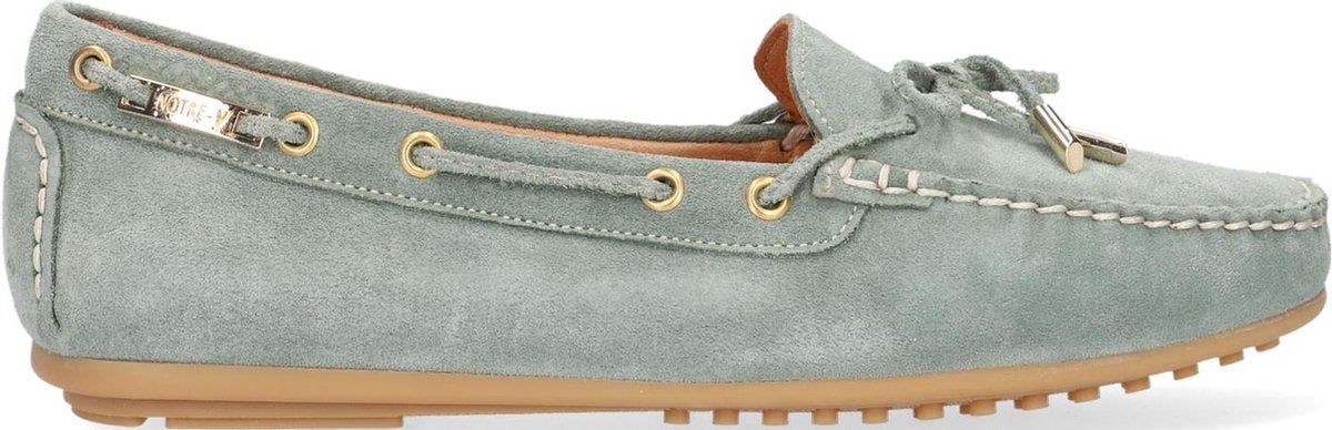 Notre-V 03-003-12 Mocassins - Instappers - Dames - Groen - Maat 40