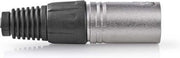 XLR-Connector | XLR 5-pins male | 10 stuks | Metaal