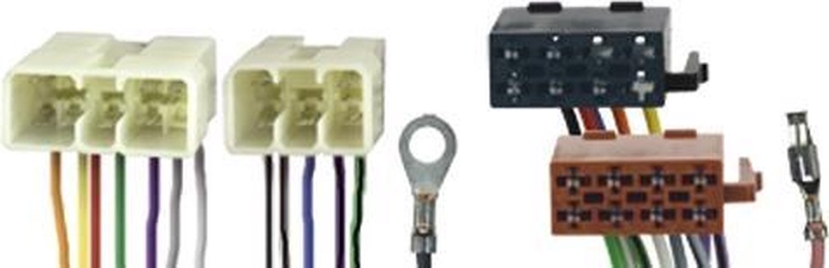 Caliber RAC 2301 iso verloopkabel tbv autoradio mitsubishi