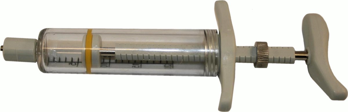 Nylonspuit - 30ml - Luer Lock - instelbaar