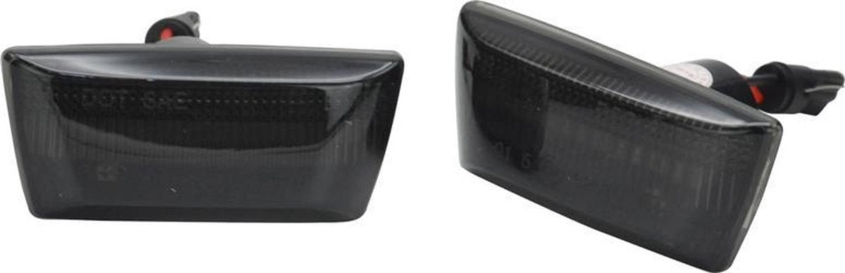 AutoStyle Set LED Zijknipperlichten passend voor Opel Diversen Smoke incl. Dynamic Running Light