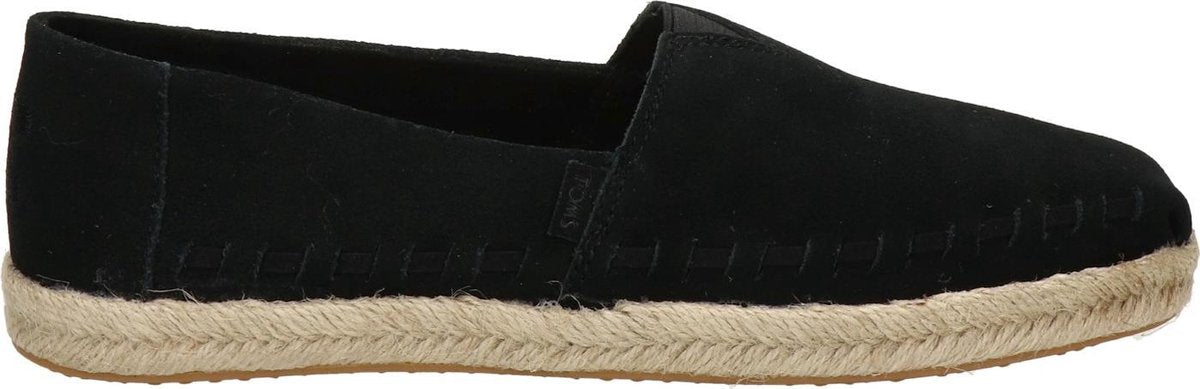 Toms Alpargata Rope dames espadrille - Zwart - Maat 41