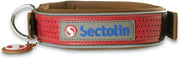 Sectolin Outdoor Halsband - Bruin/Oranje Rood M