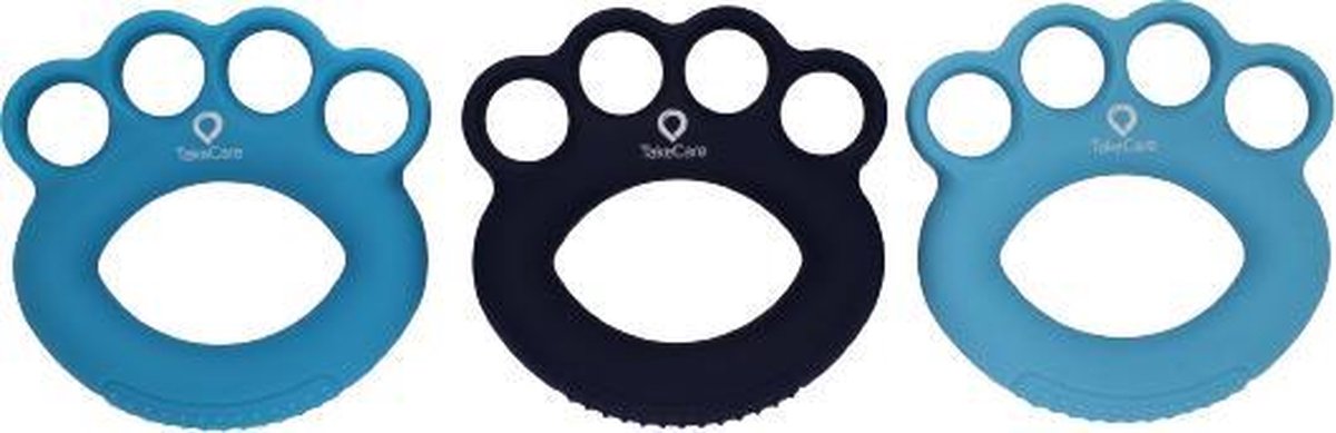 Take Care Silicone Handgrip - Handtrainer - Knijper - Pinch Grip - Vinger Trainer