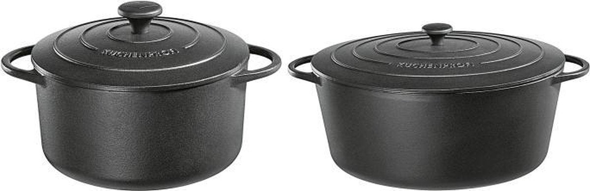 Küchenprofi Provence 24cm rond zwart