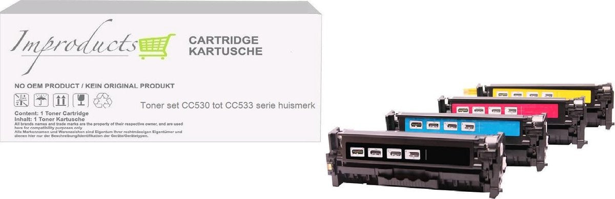 Toner - Alternatief Hp 304A HP CC530A