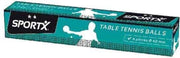 SportX 6 Tafeltennisballen Ds.