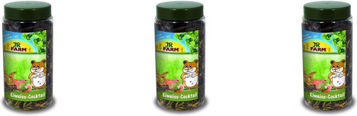 JR Farm - Proteïnecocktail  - 75g - Verpakt per 3 - Knaagdierensnack