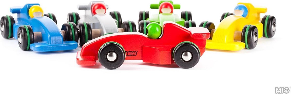 Bajo raceauto Formule 1 - Rood
