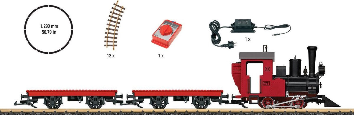 LGB 90463 G Startset bouwstenentrein