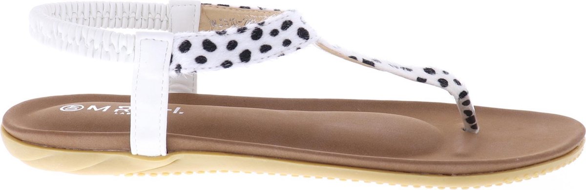 Mrch Label Khosi Sandalen Dames - Slippers - wit - Maat 37