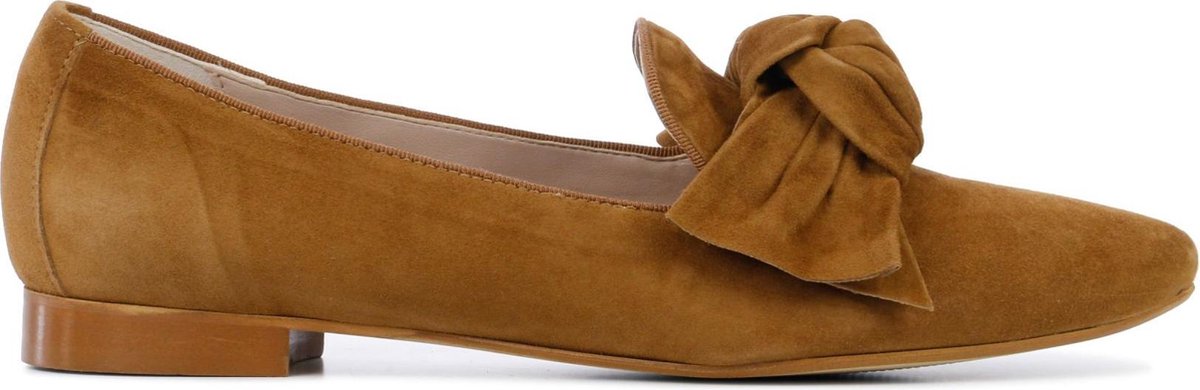 Mace Vrouwen Instapschoenen -  Marina - Cognac - Maat 36