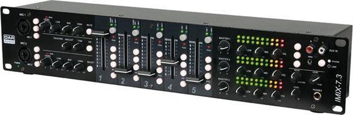 DAP IMIX-7.3 19 inch installatiemixer