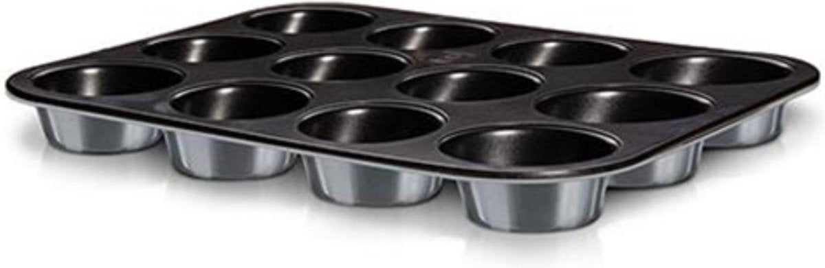 Berlinger Haus Muffinvorm 35 X 27 Cm Staal Grijs 12 Vaks