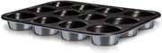 Berlinger Haus Muffinvorm 35 X 27 Cm Staal Grijs 12 Vaks
