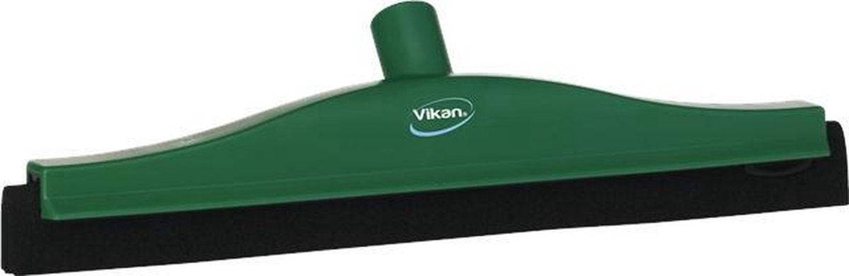 Vikan 7752-2 klassieke vloertrekker 40cm groen vaste nek zwarte schuimrubbercassette