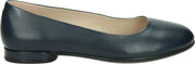 Ecco Anine dames ballerina - Blauw - Maat 38