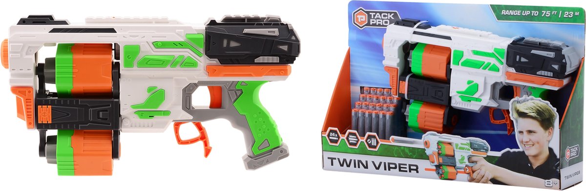 Tack Pro® Twin Viper met 24 darts