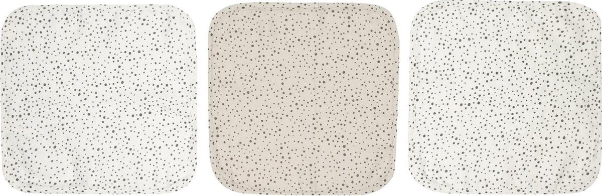 bébé-jou Fabulous Hydrofiel spuugdoekjes 3 stuks - Dots