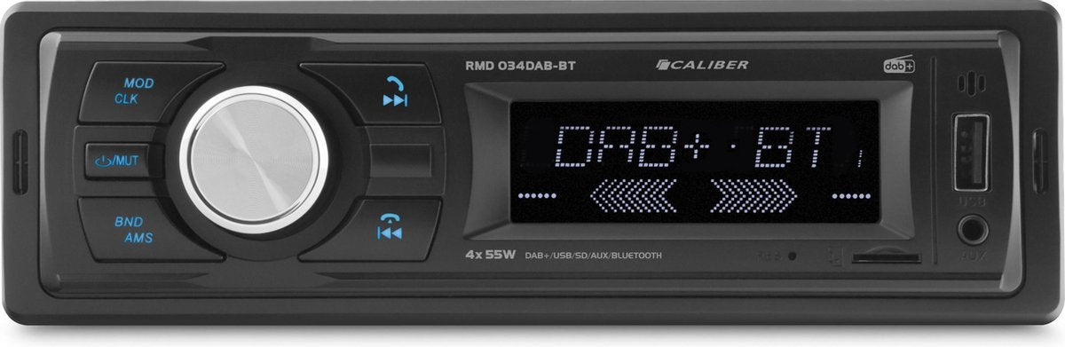 Caliber RMD034DAB-BT - Autoradio met DAB+