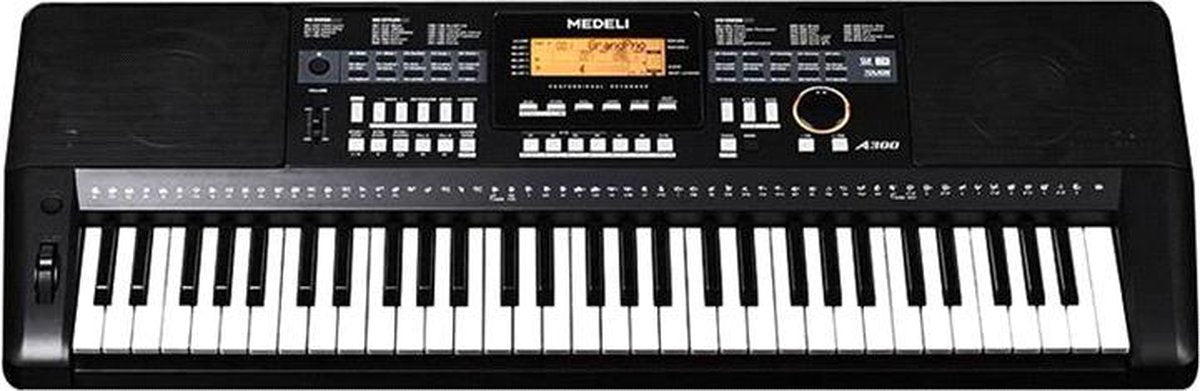 Medeli A300 - Keyboard met 61 aanslaggevoelige toetsen