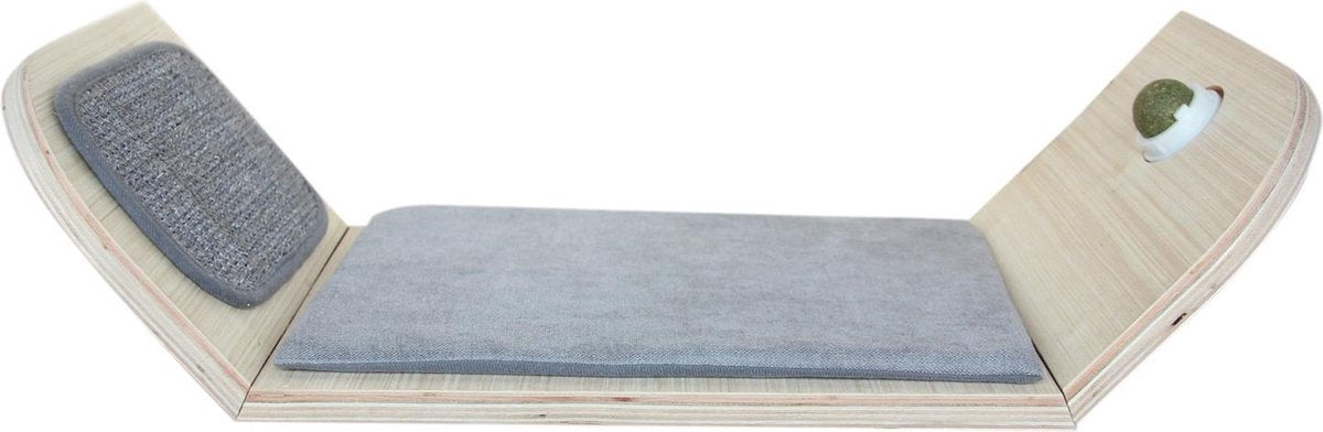 AFP Skywalk - Scratcher Lounge Bed With Catnip Ball