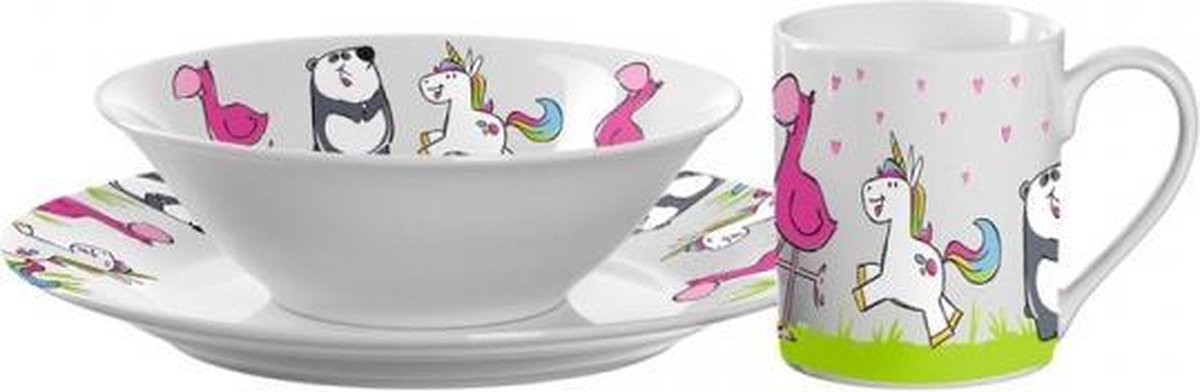 Leonardo Bambini Kinderservies porselein 3-delig