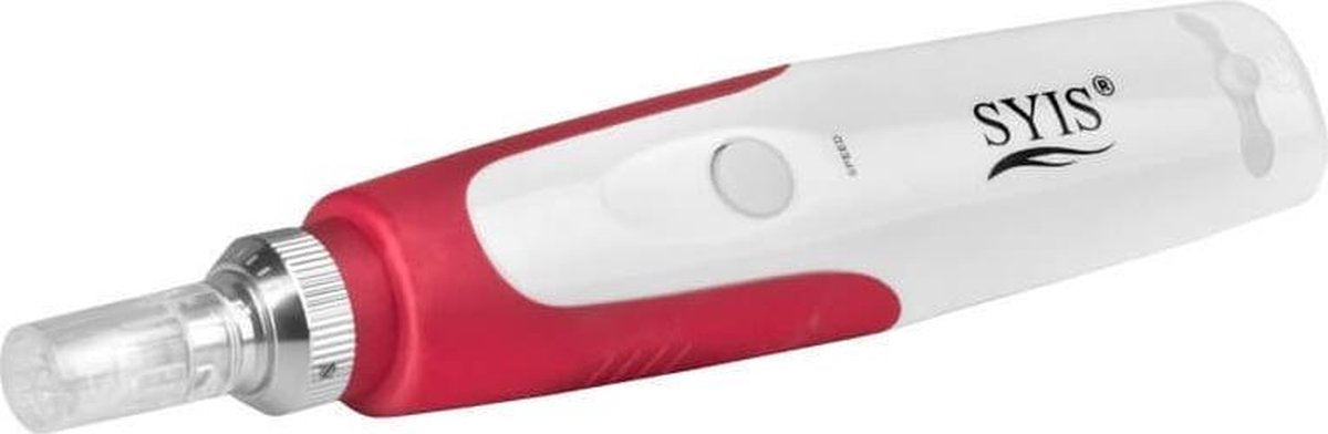 Dermasyis Elektrische Dermastamp Wit/Rood