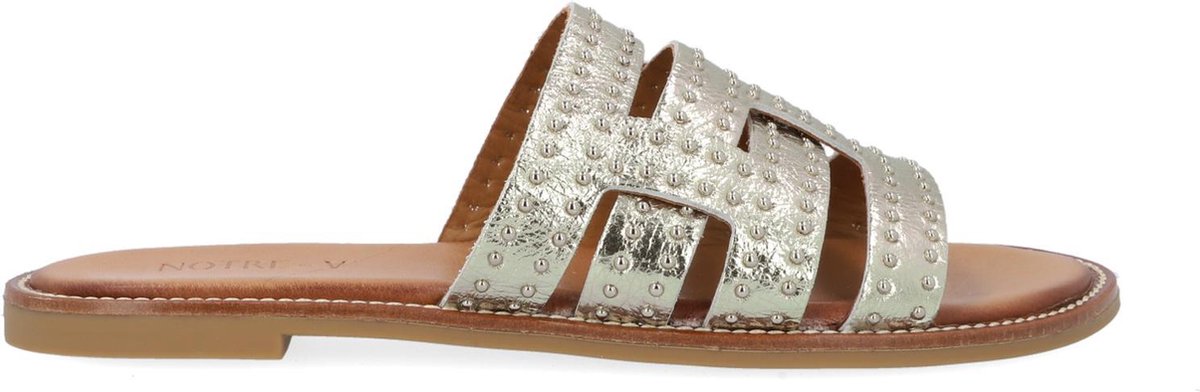 Notre-V 10306 Slippers - Dames - Goud - Maat 39
