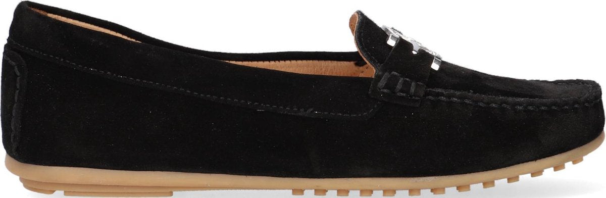 Notre-V 03-a28 Mocassins - Instappers - Dames - Zwart - Maat 40