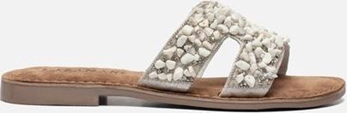 Lazamani Slippers wit - Maat 38