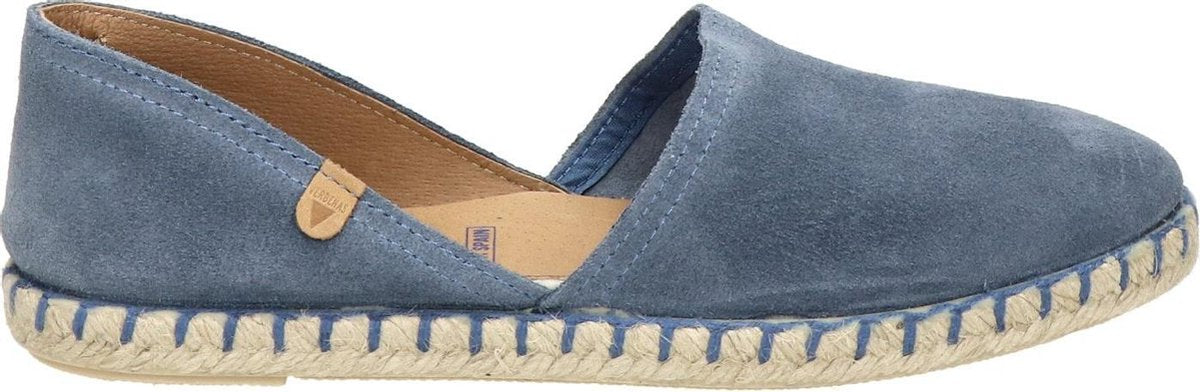 Verbenas Carmen dames espadrille - Licht blauw - Maat 39