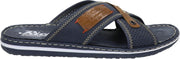 Rieker Slippers Donkerblauw 42