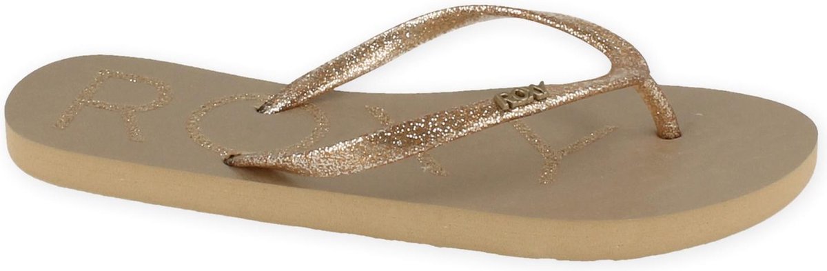 ROXY DAMES VIVA SPARKLE THONG GOUD GOUD 40