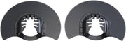 Westfalia Zaagblad hout/kunststof halfrond 2 stuks